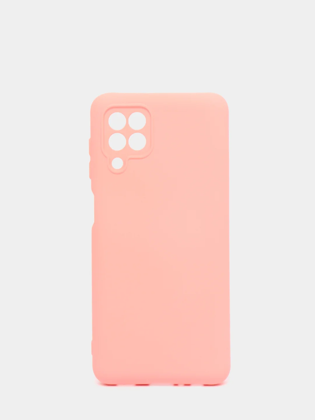 Розовый чехол Silicone Cover для Samsung Galaxy A22, M32 силиконовый