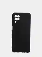 Черный чехол Silicone Cover для Samsung Galaxy A22, M32 силиконовый