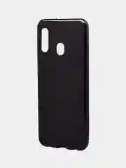 Чехол для Samsung Galaxy A10s (A107), матовый, с глянцевым ободком