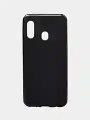 Чехол для Samsung Galaxy A10s (A107), матовый, с глянцевым ободком