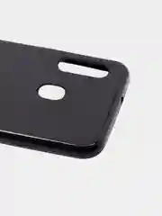 Чехол для Samsung Galaxy A10s (A107), матовый, с глянцевым ободком