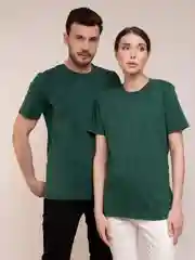 Тёмно-зелёный футболка мужская женская Premium 18 цветов