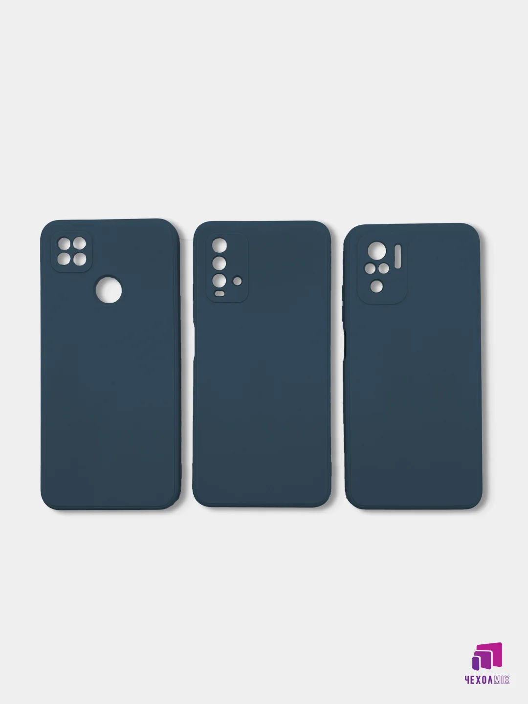 Морской чехол для Xiaomi Redmi 9A/9/9C/9T/NOTE 10 PRO/NOTE 9 силиконовый (Борта чехла прямые NEW)
