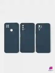 Морской чехол для Xiaomi Redmi 9A/9/9C/9T/NOTE 10 PRO/NOTE 9  силиконовый (Борта чехла прямые NEW)