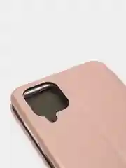 Розовый чехол-книжка Samsung Galaxy A12 / M12 (Самсунг галакси А12 / М12)