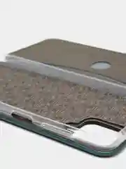 Зеленый чехол-книжка Samsung Galaxy A12 / M12 (Самсунг галакси А12 / М12)