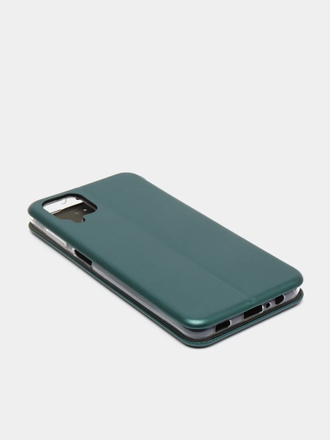 Зеленый чехол-книжка Samsung Galaxy A12 / M12 (Самсунг галакси А12 / М12)