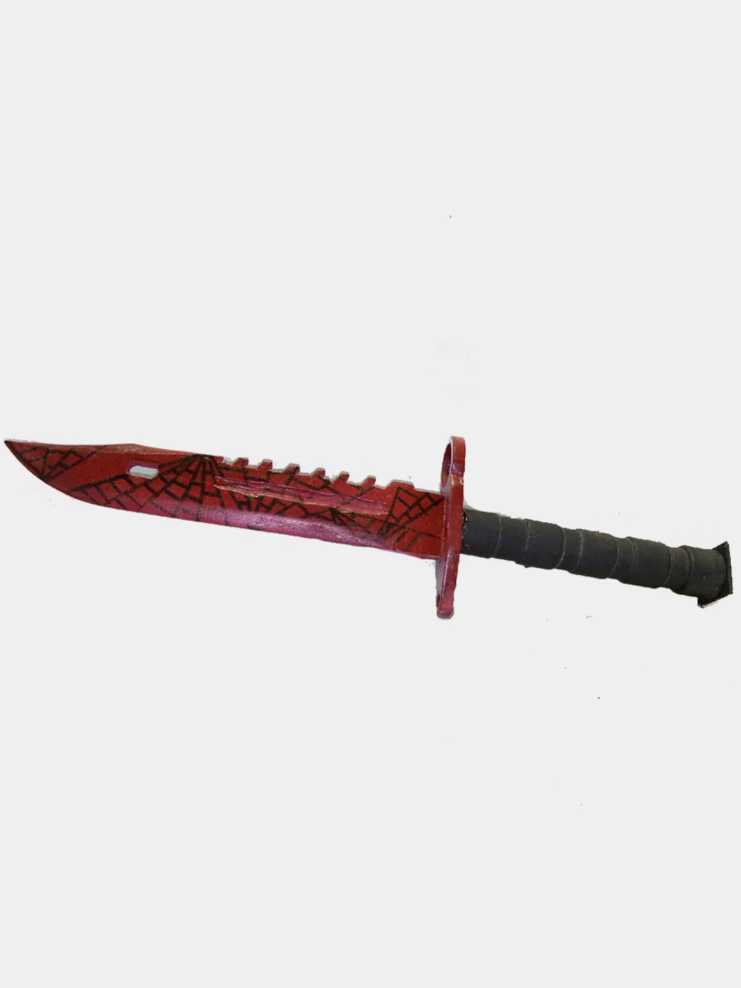 Красный нож из CS GO M9 bayonet