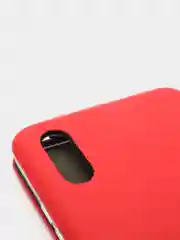 Красный чехол-книжка Xiaomi Redmi 12, 12С,9C,9A,9,7,7A,8,8A,4X,10, Note 12, 9,9S,9Pro,8/8 Pro,7,8T