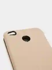Золотой чехол-книжка для Xiaomi Redmi 4X