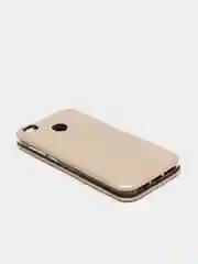 Золотой чехол-книжка для Xiaomi Redmi 4X