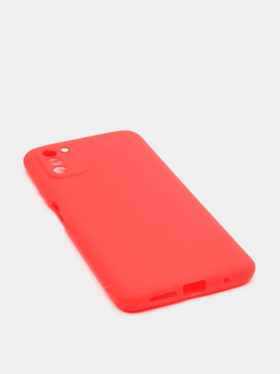 Красный чехол Xiaomi Poco M3 силиконовый матовый