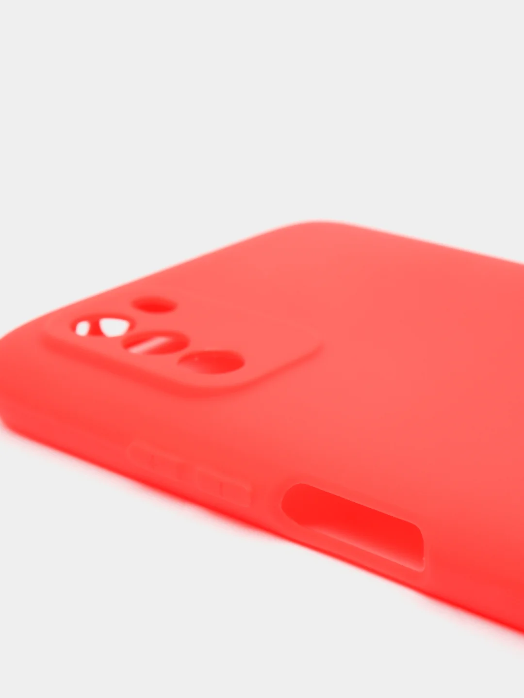 Красный чехол Xiaomi Poco M3 силиконовый матовый