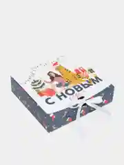 Складная коробка подарочная "Новый год, 20 х 18 х 5 см