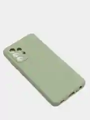Лесной зеленый чехол Samsung Galaxy A52 силиконовый матовый, цветной
