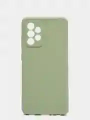 Лесной зеленый чехол Samsung Galaxy A52 силиконовый матовый, цветной