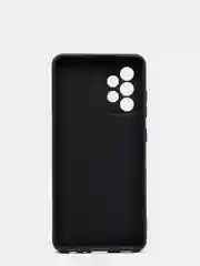 Индиго чехол Samsung Galaxy A52 силиконовый матовый, цветной