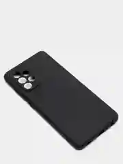 Индиго чехол Samsung Galaxy A52 силиконовый матовый, цветной