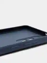 Темно-синий чехол Samsung Galaxy A52 силиконовый матовый, цветной