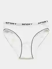 Белый трусы женские Sport хлопок