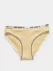 Бежевый трусы женские Sport хлопок