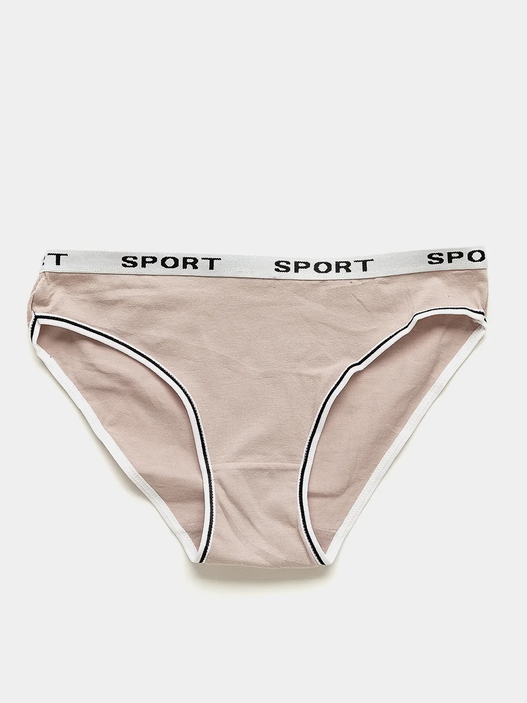 Кремовый трусы женские Sport хлопок