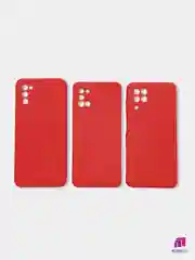 Красный чехол для Samsung Galaxy A51/A01/A02/A11/A12/A50A22/A52/A31/A32