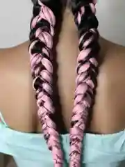 Конфетный канекалон однотонный / гофрированный / 60 см / 100 гр/ Best for Kids