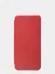 Красный чехол книжка Realme C12/C15 горизонтальная на магните