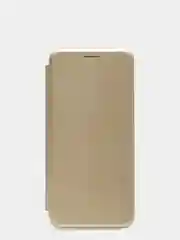 Золотой чехол книжка Realme C12/C15 горизонтальная на магните