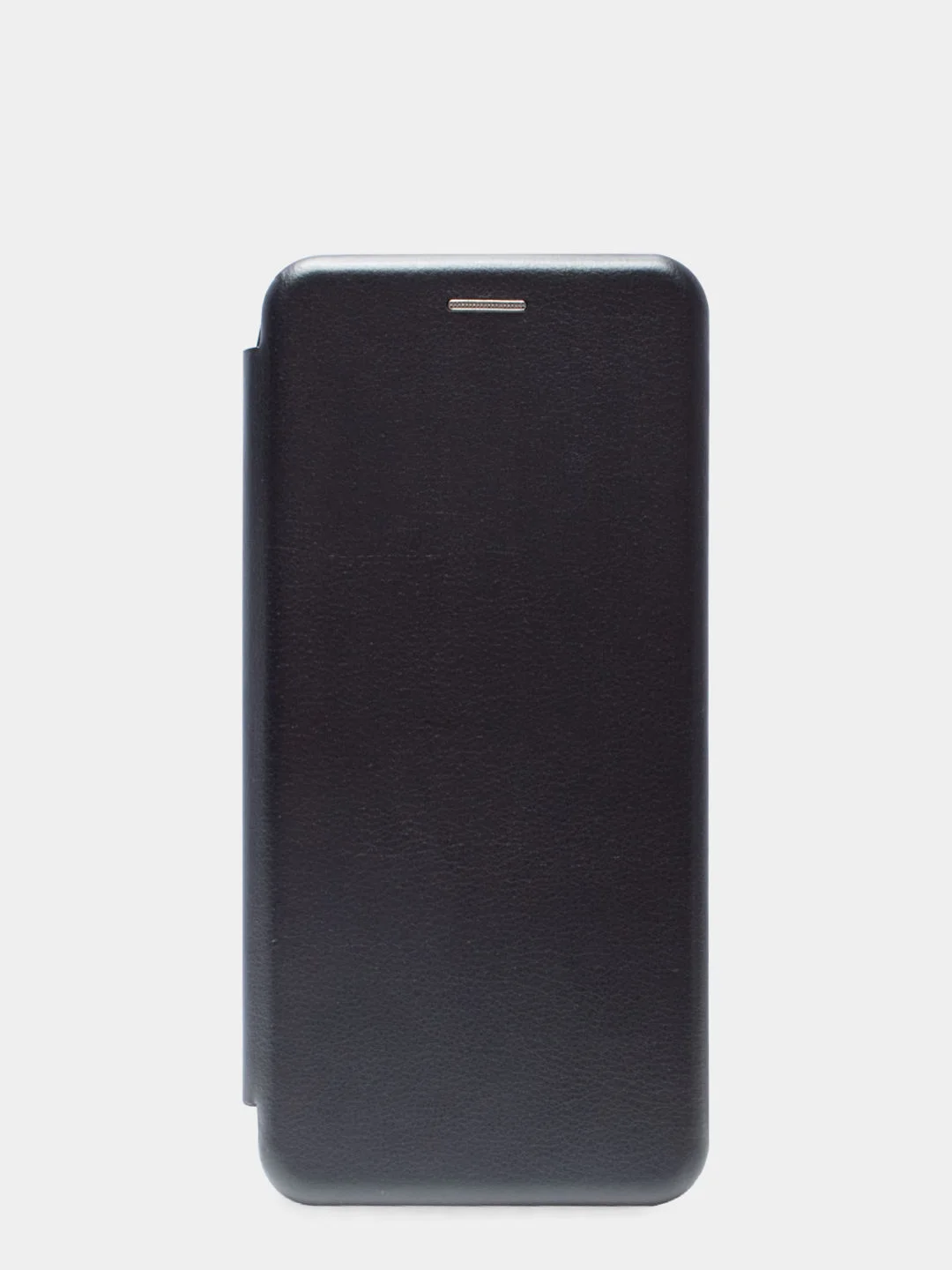 Черный чехол книжка Realme C12/C15 горизонтальная на магните