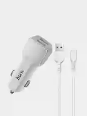 Зарядное устройство Hoco Z23 Dual microUSB Charger, с проводом, 2.4 A