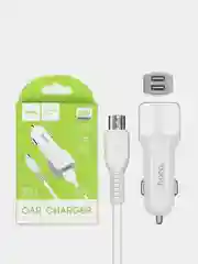 Зарядное устройство Hoco Z23 Dual microUSB Charger, с проводом, 2.4 A