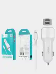 Зарядное устройство Hoco Z23 Dual microUSB Charger, с проводом, 2.4 A