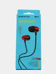 Красный наушники с микрофоном Borofone BM57, 3.5 mm Jack
