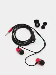 Красный наушники с микрофоном Borofone BM57, 3.5 mm Jack