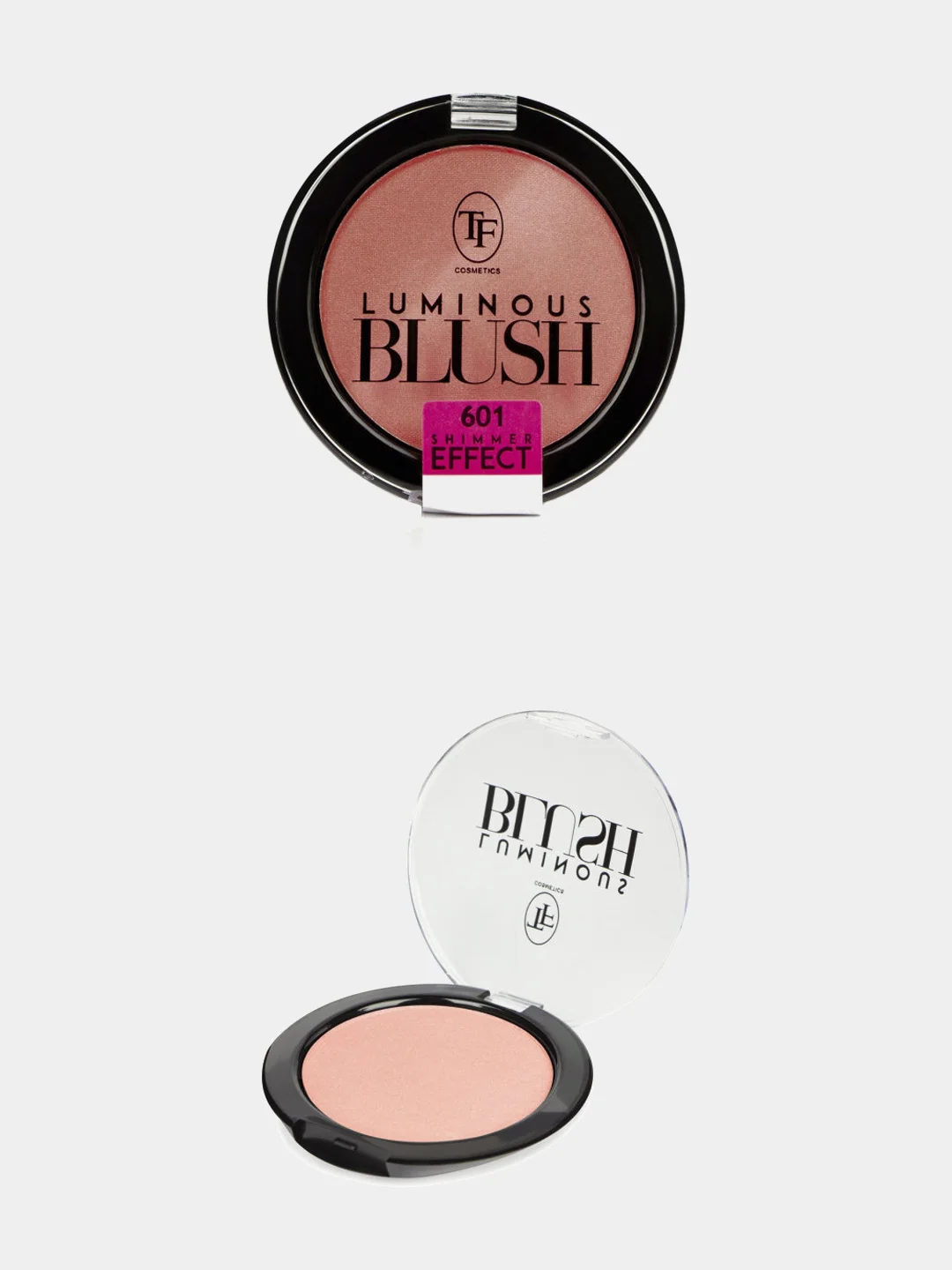 Пудровые румяна с шиммер эффектом TRIUMPH LUMINOUS BLUSH 4 вида