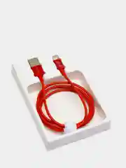 Красный кабель Baseus Premium Superior Cable (2.4А, USB/Lightning, для Apple iPhone)