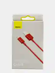 Красный кабель Baseus Premium Superior Cable (2.4А, USB/Lightning, для Apple iPhone)