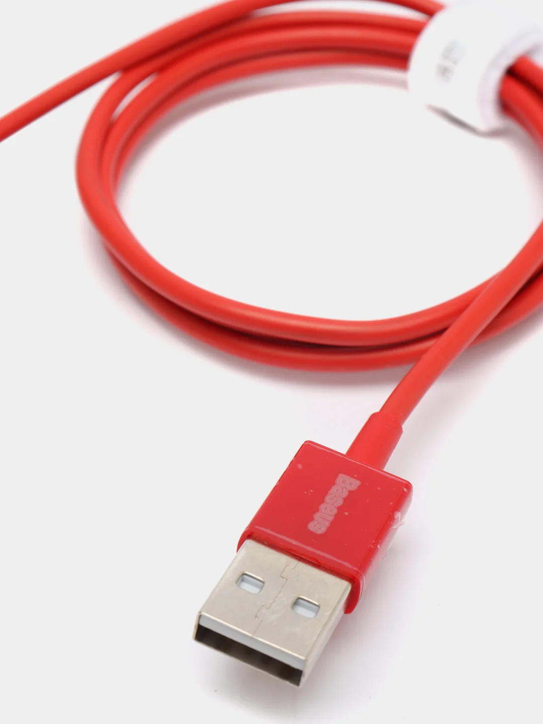 Красный кабель Baseus Premium Superior Cable (2.4А, USB/Lightning, для Apple iPhone)