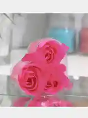 Розовый мыльные розочки, набор 3 шт