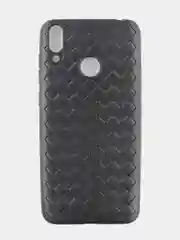 Черный чехол для Honor 8C плетение