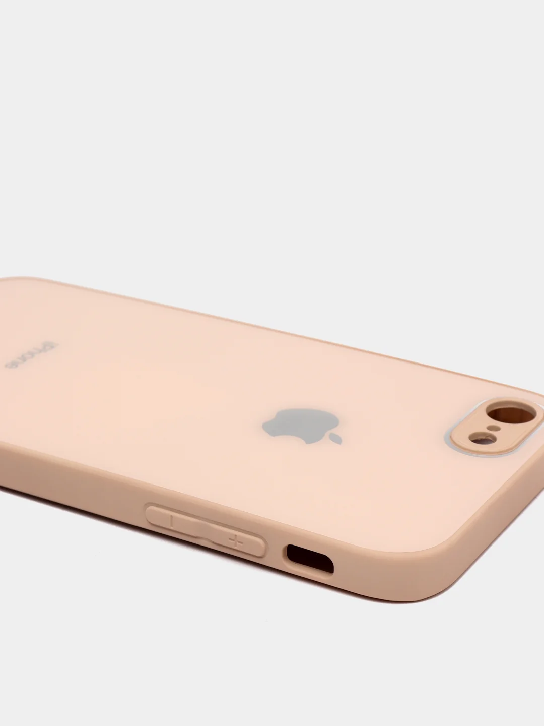 Карамельный силиконовый чехол для iPhone 7, iPhone 8, iPhone SE 2020, со стеклянной панелью