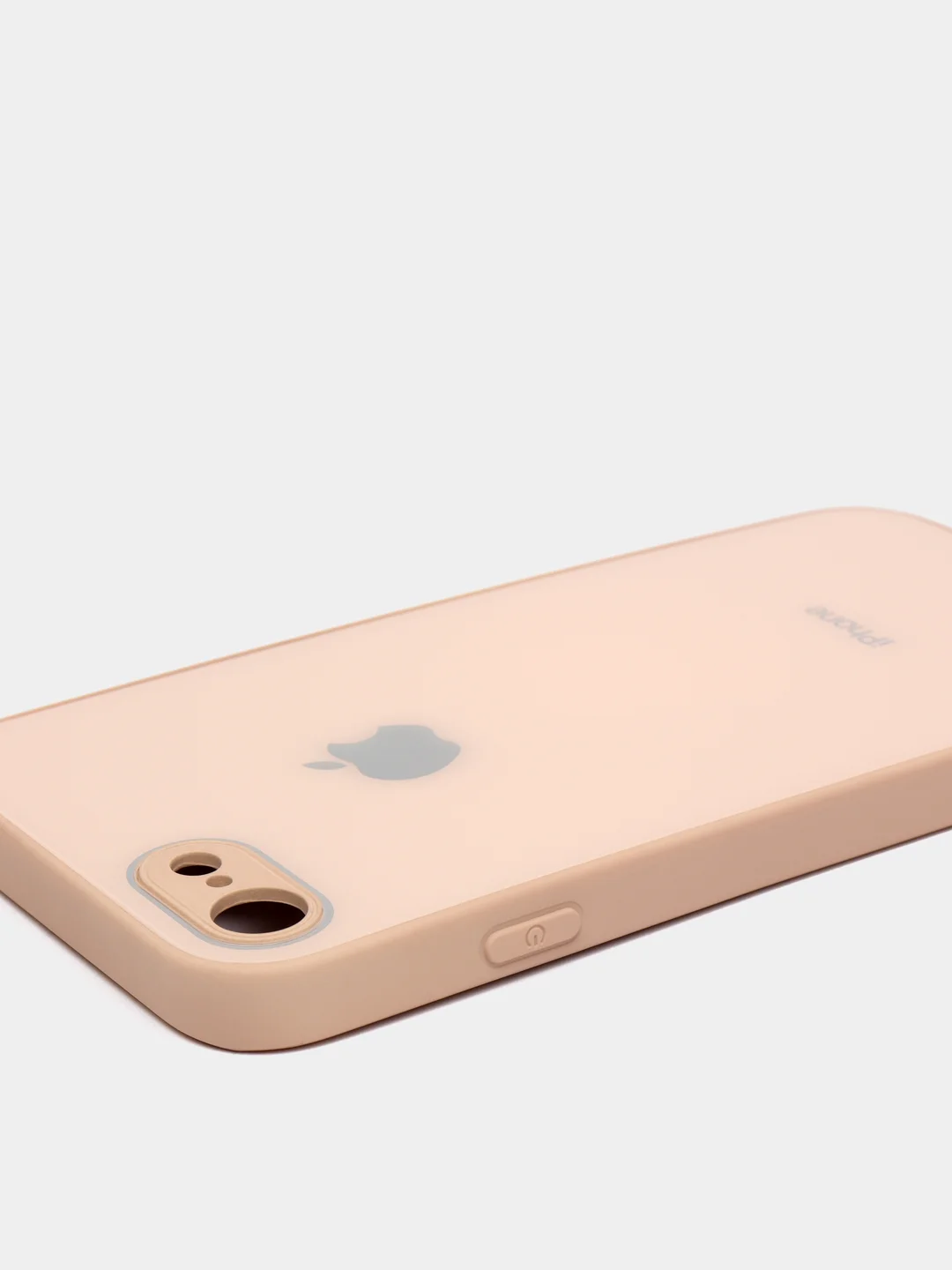 Карамельный силиконовый чехол для iPhone 7, iPhone 8, iPhone SE 2020, со стеклянной панелью