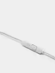 Белый наушники с микрофоном Borofone с разъёмом 3.5 Jack