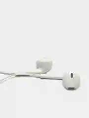 Белый наушники с микрофоном Borofone с разъёмом 3.5 Jack