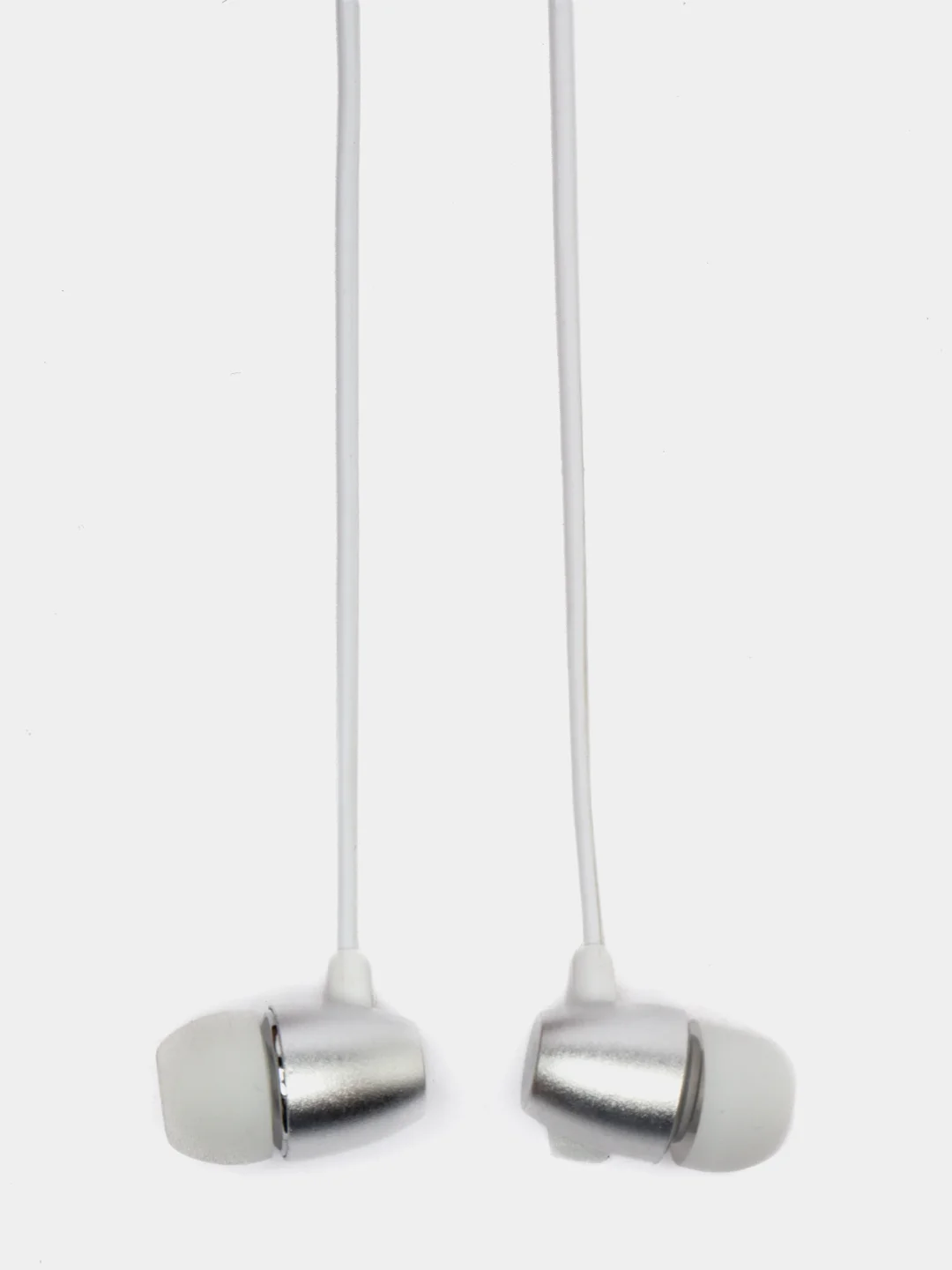 Серебряный наушники с микрофоном Borofone BM57, 3.5 mm Jack