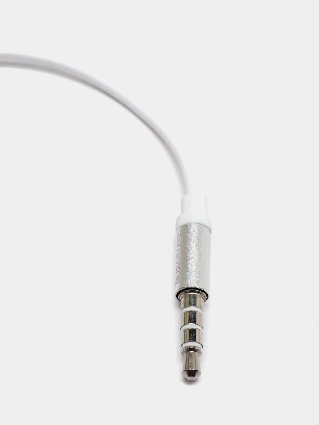 Серебряный наушники с микрофоном Borofone BM57, 3.5 mm Jack