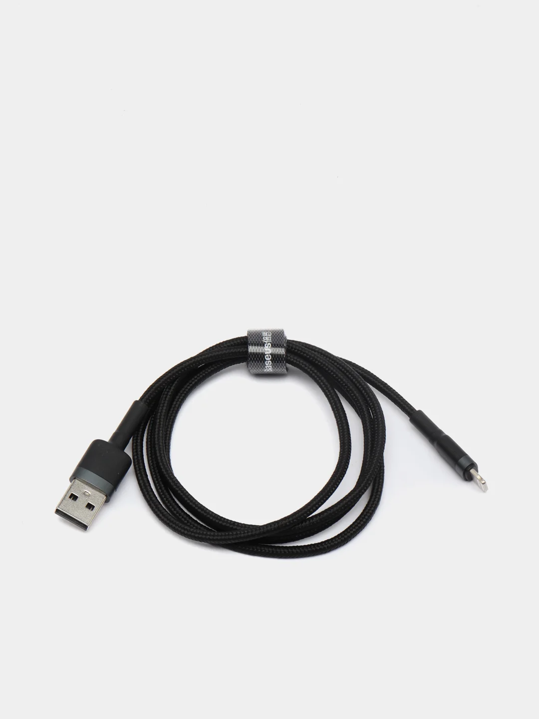 Серый кабель Baseus Premium Cafule Cable (2.4A, USB/Lightning для Apple iPhone)