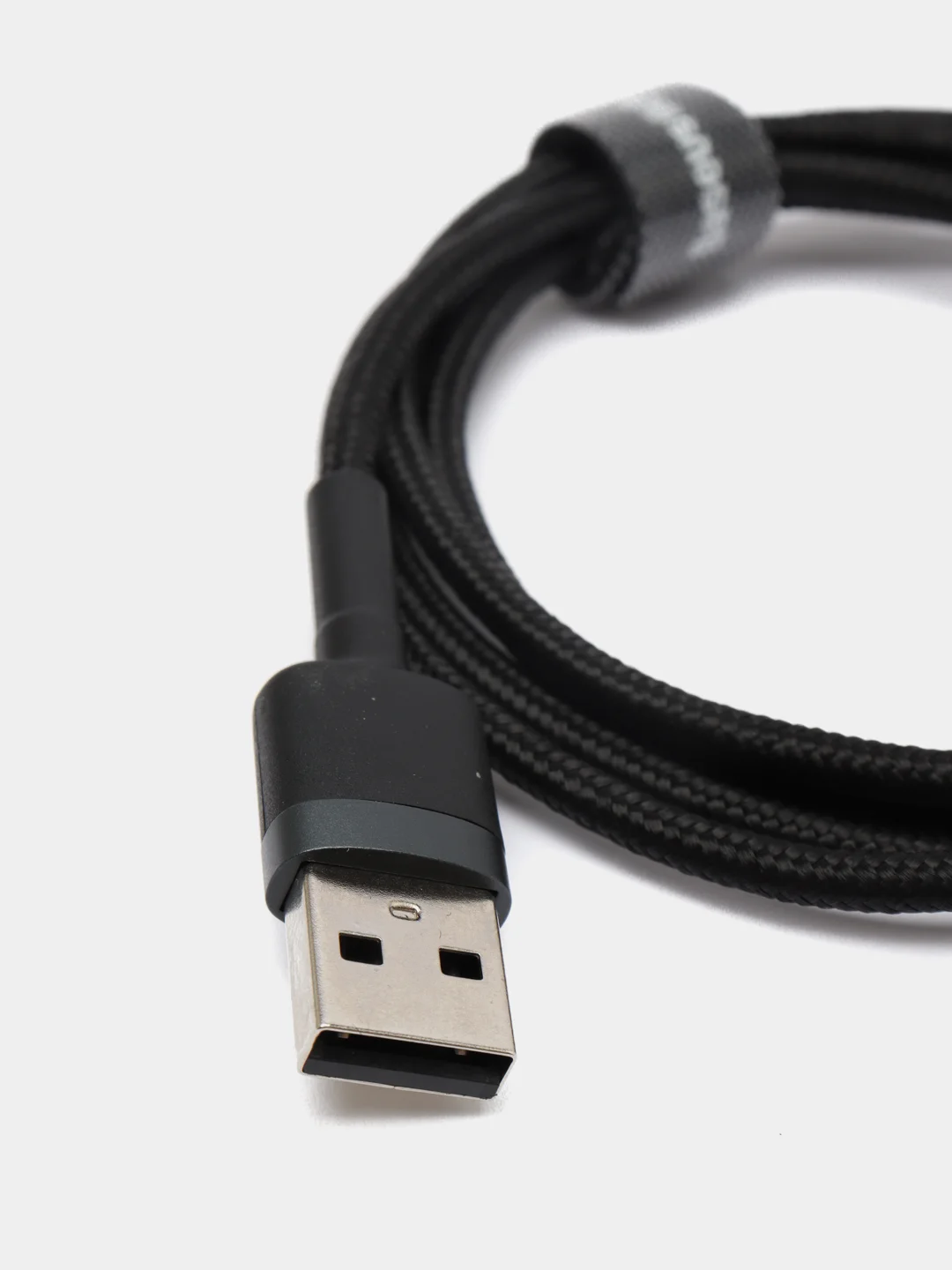 Серый кабель Baseus Premium Cafule Cable (2.4A, USB/Lightning для Apple iPhone)